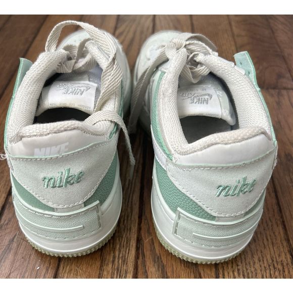 Nike Wmns AF1 Shadow Pistachio Frost Spruce Aqua Women Casual Shoes CW2655-001 - Picture 4 of 7